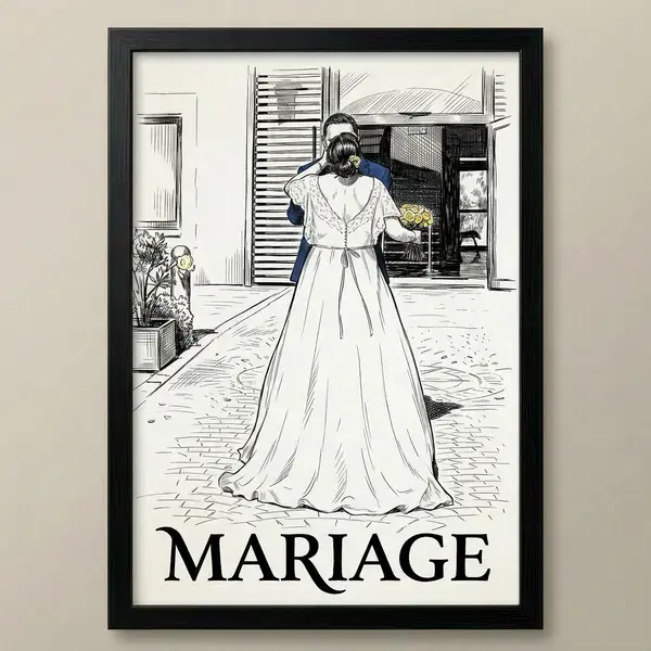 Mariage - Style Illustration
