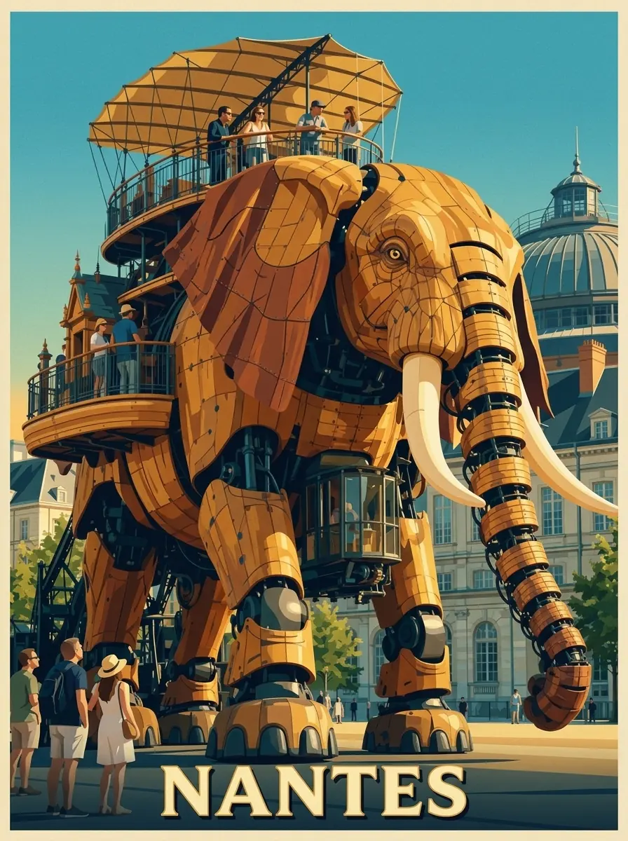 Affiches de voyage rétro
